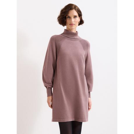 Phase Eight Ellie Knit Robe Mini Col Roulé  