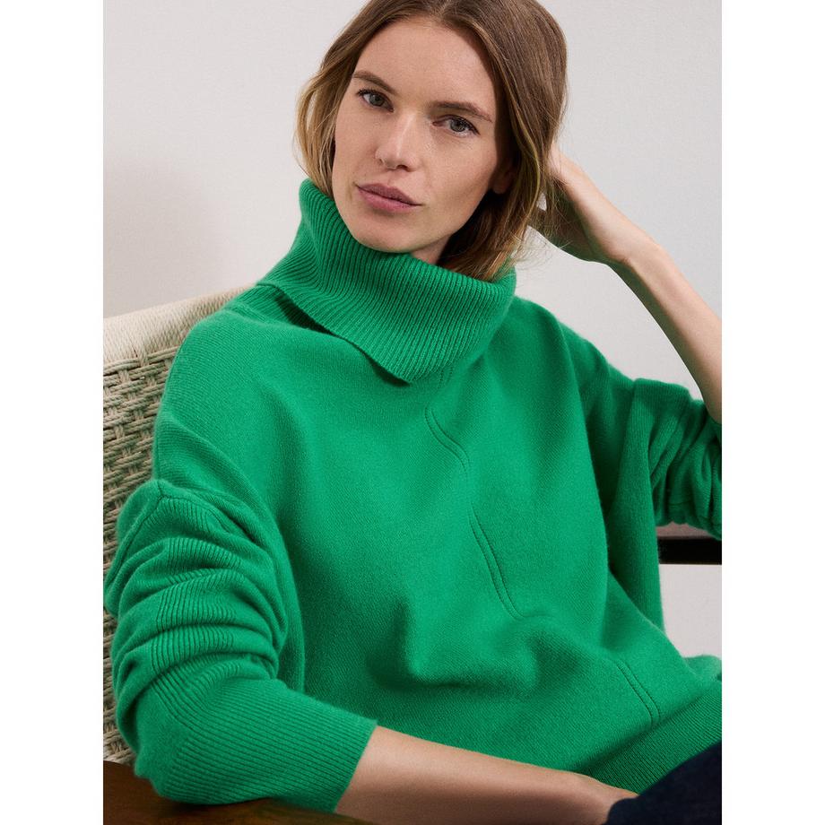 Phase Eight Saffron Rollkragen Fledermausärmel Pullover  