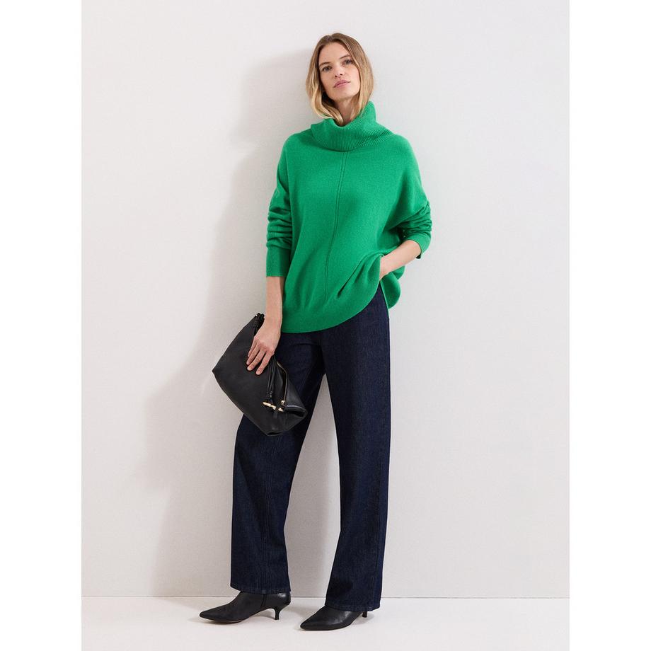 Phase Eight Saffron Rollkragen Fledermausärmel Pullover  