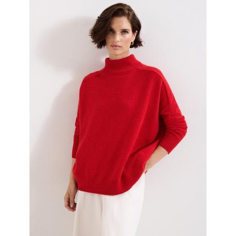 Phase Eight Louanna High Neck Relaxed Loose Fit Pullover  