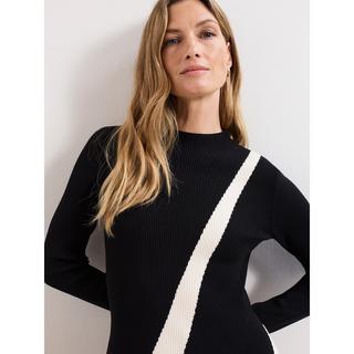 Phase Eight Julie Motivo Vortice Abito Midi in Maglia a Coste  