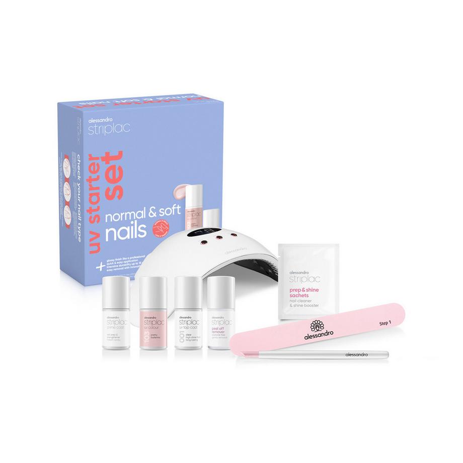 Striplac UV Starter Set Normal & Soft Nails