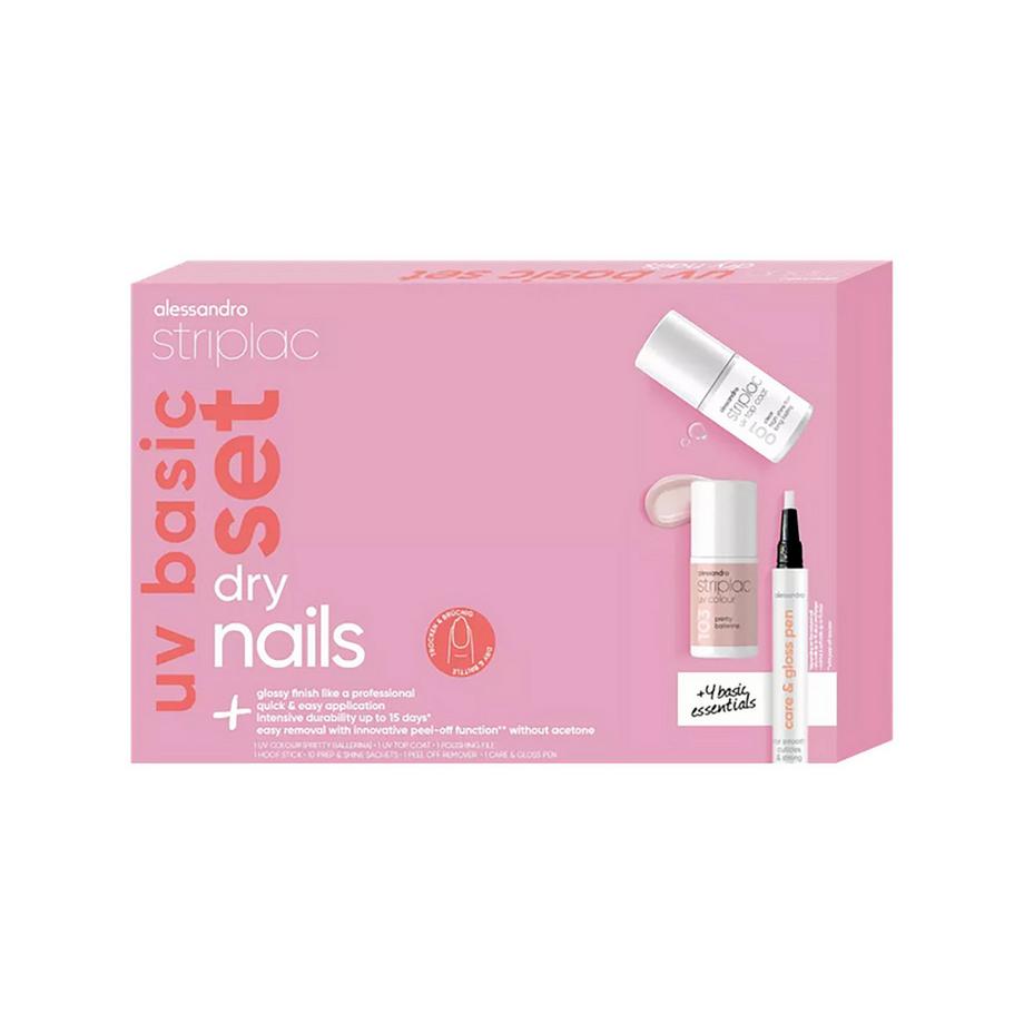 alessandro  Striplac UV Basic Set Colour Dry Nails 