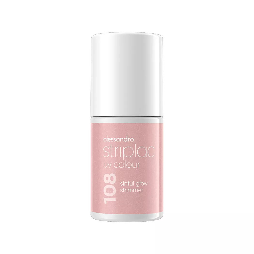 Alessandro - Striplac UV Colour Sinful Glow, 6.5 ml