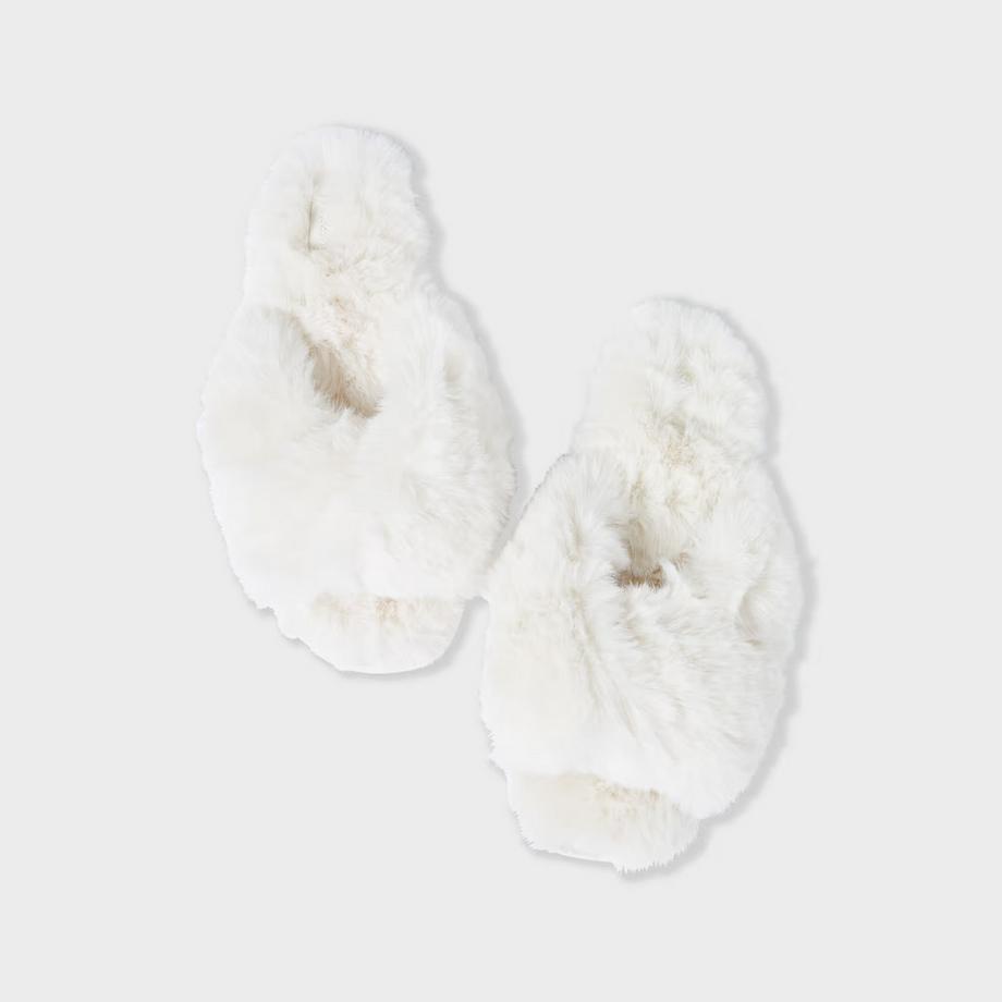 Etam Chaussons en fausse fourrure  