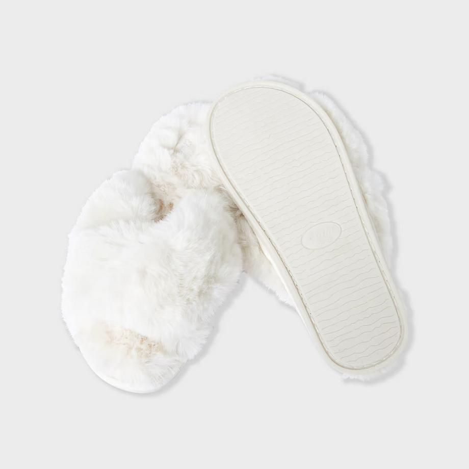 Etam Chaussons en fausse fourrure  