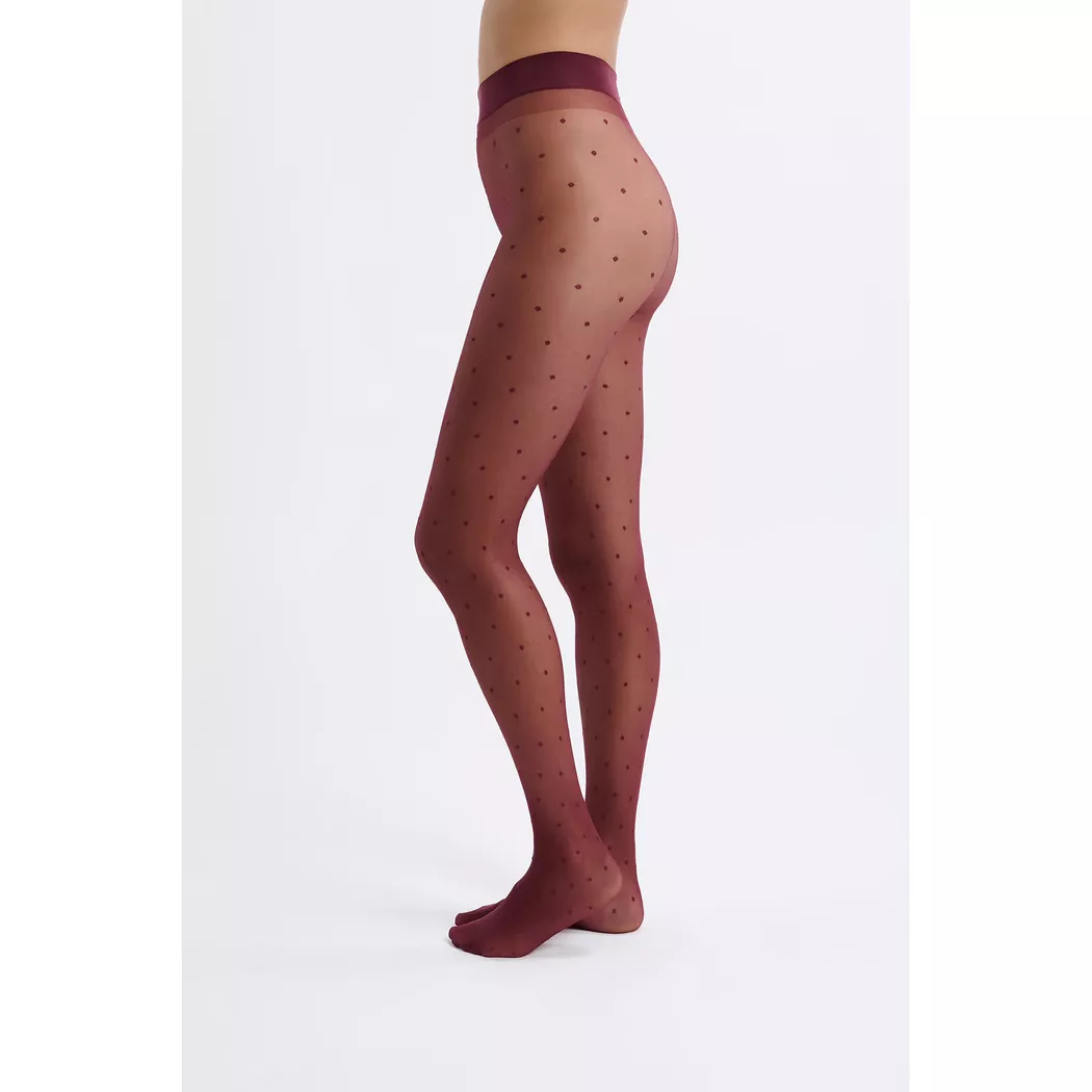 Etam - Strumpfhosen, für Damen, Bordeaux, Größe XL
