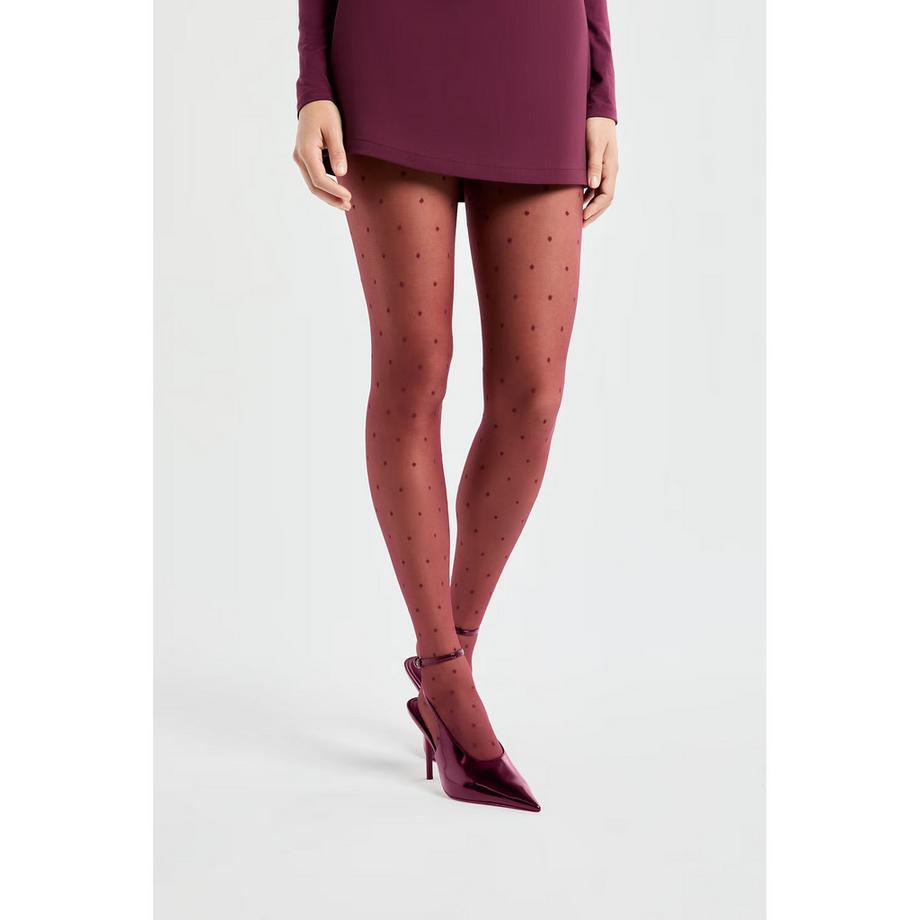Etam 15D Plumetis Collant a Pois  