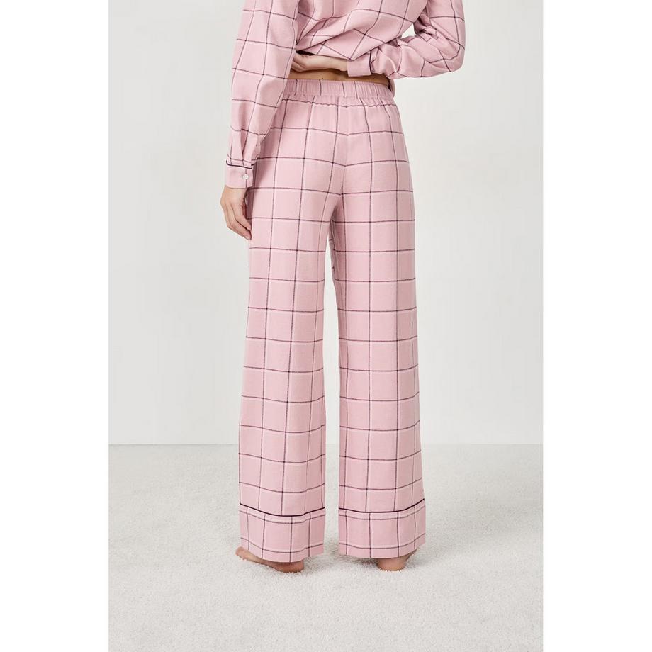 Etam Bettina Pantalon de Pyjama à Carreaux  