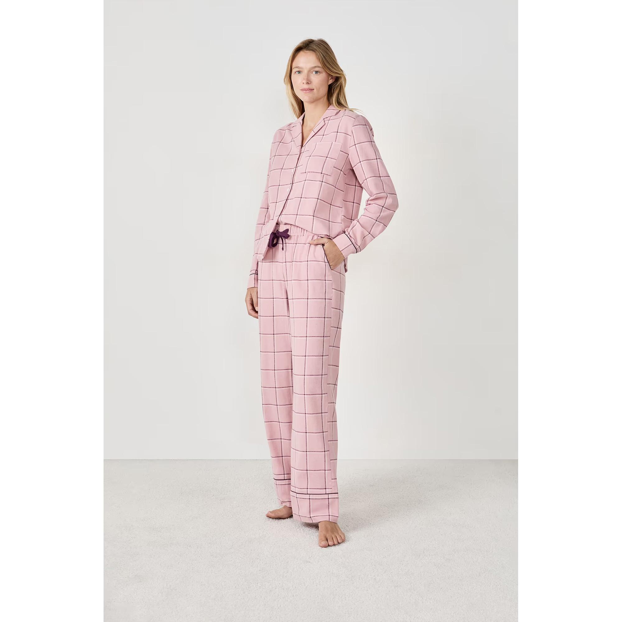 Etam Bettina Pantaloni Pigiama a Quadri  