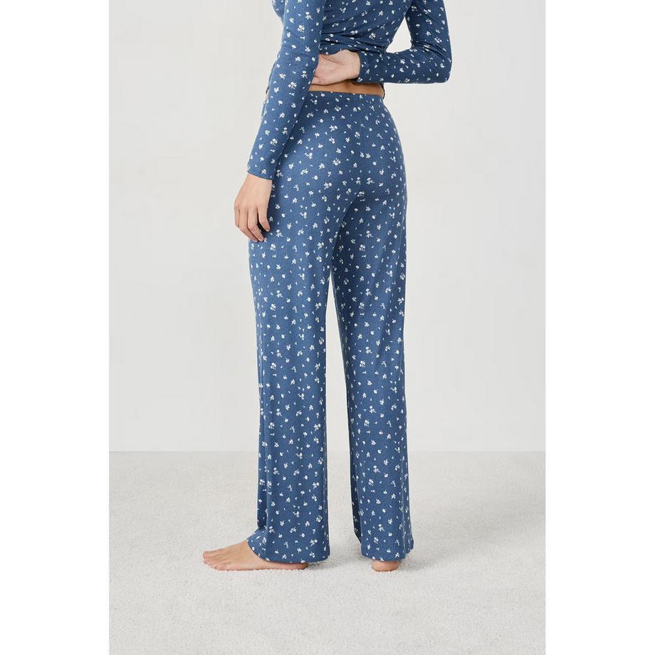 Etam Bettina Pantaloni pigiama con stampa floreale  