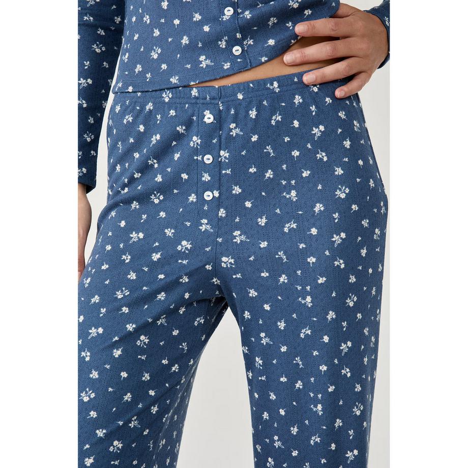 Etam Bettina Pantaloni pigiama con stampa floreale  