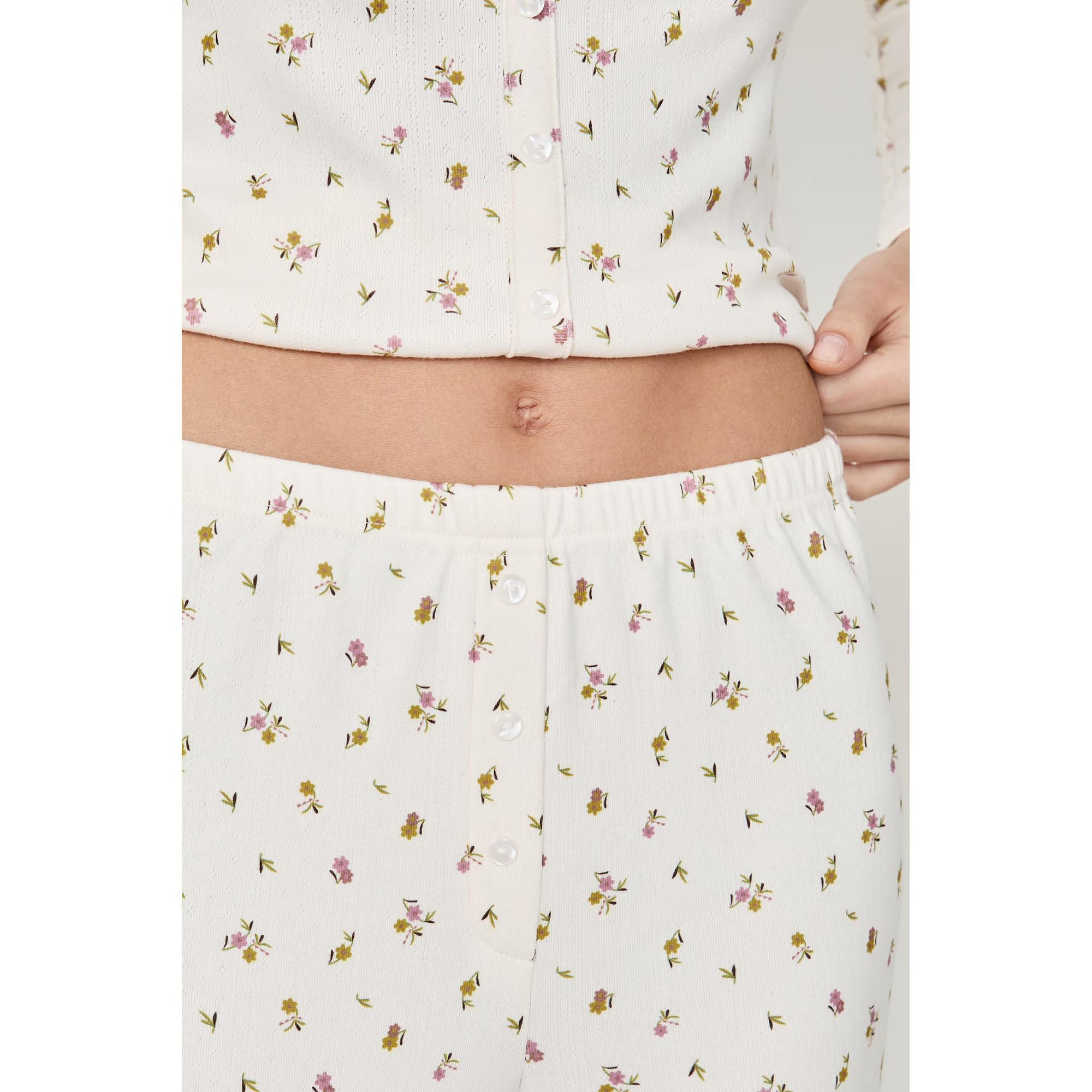 Etam Bettina Pantaloni pigiama con stampa floreale  