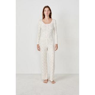 Etam Bettina Pantaloni pigiama con stampa floreale  