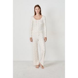 Etam Bettina T-Shirt Maniche Lunghe Stampa Floreale  