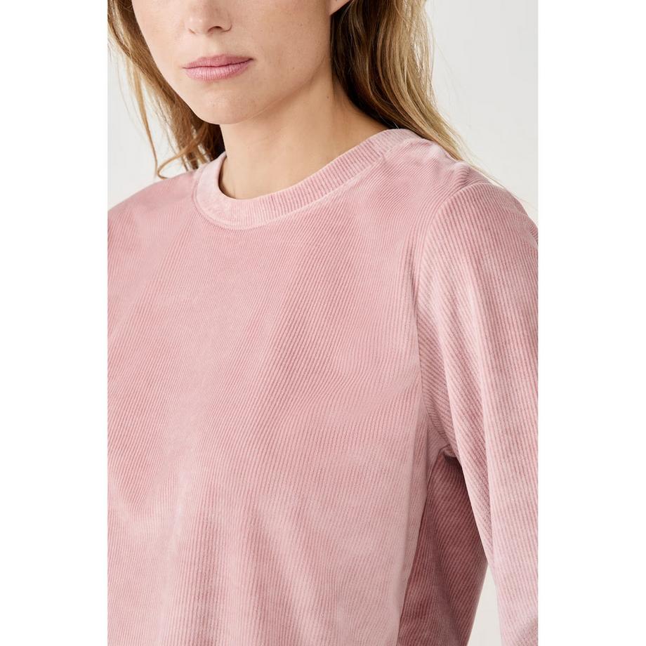 Etam Sweat-shirt Velours Côtelé  