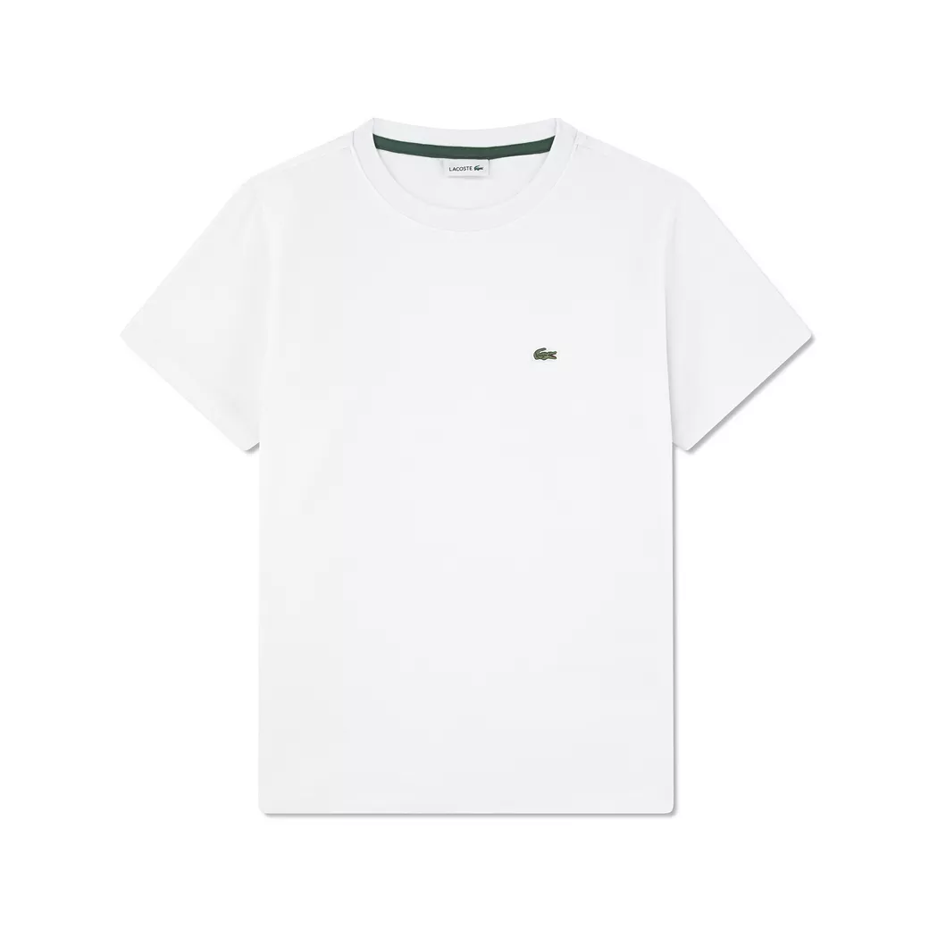 Lacoste Kids T-shirt à Manches Courtes Core White 10A Garçons 2