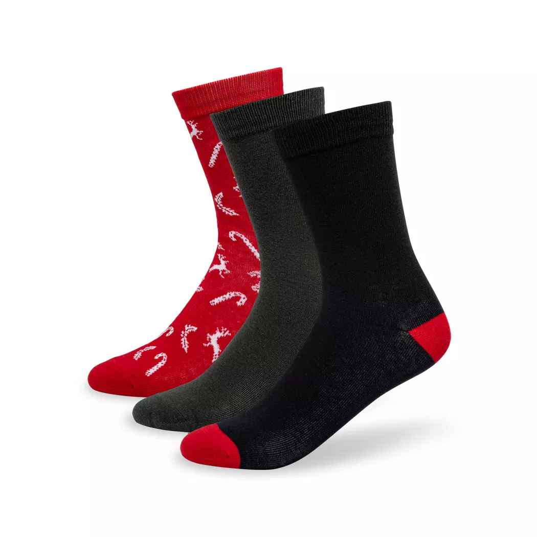 Jack & Jones Junior - Socken, 3er-Pack, 38/43, Multicolor