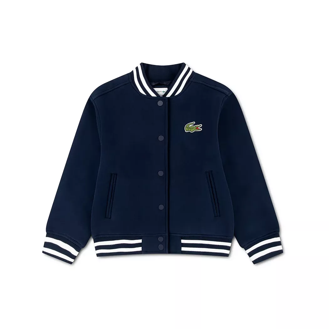 Lacoste Veste 947376 Marine 14 Années Filles 2