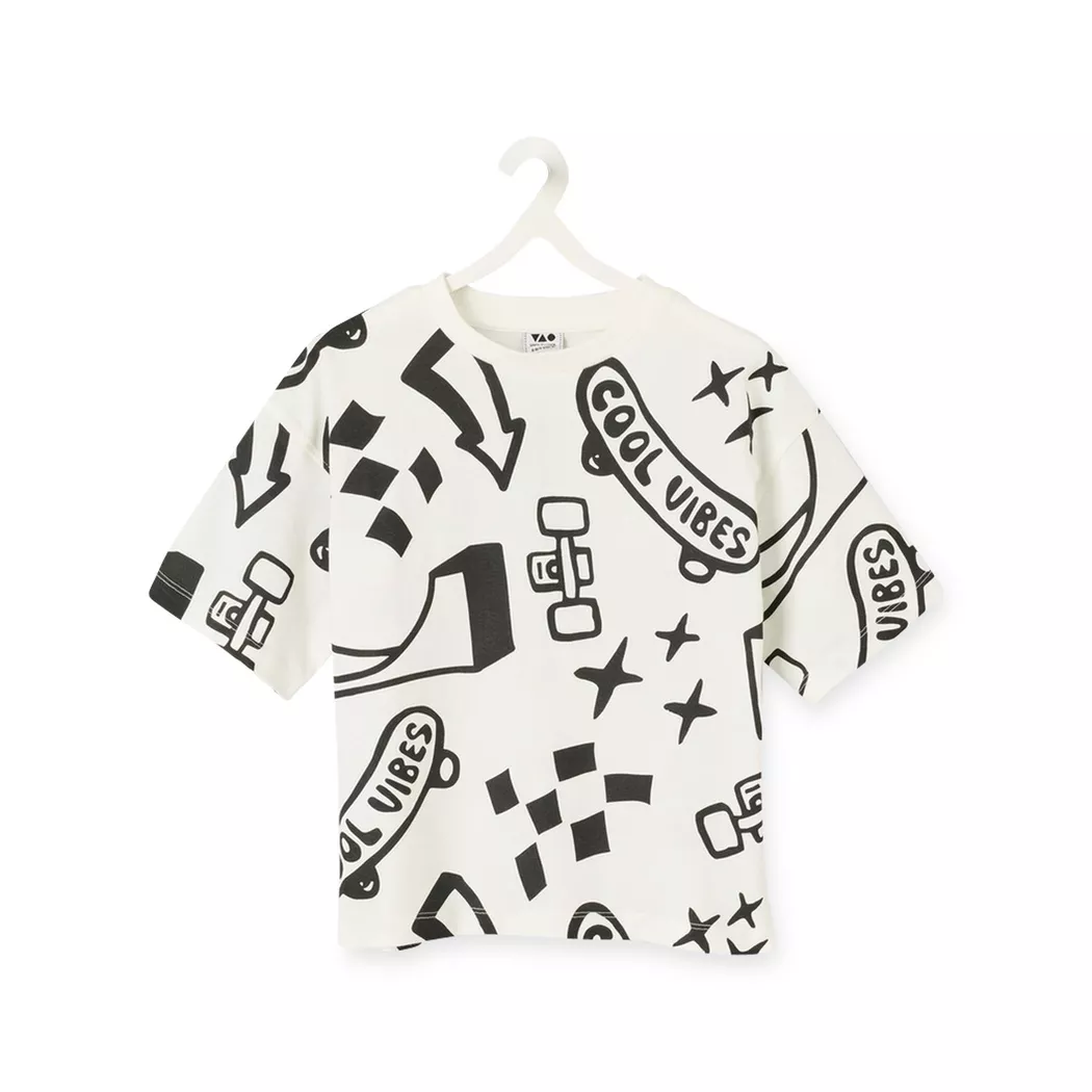 Tape à l'oeil - T-Shirt, 10A, Weiss Bedruckt 2