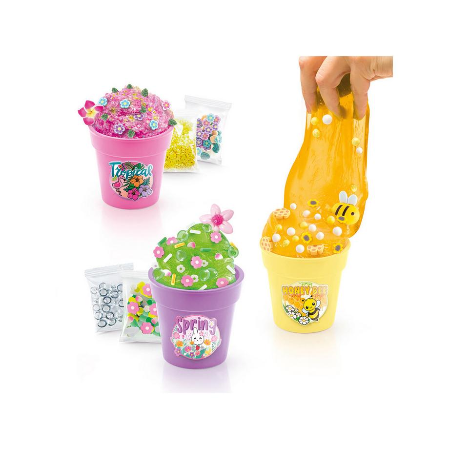 Canal Toys  Slime flower, lot de 3 