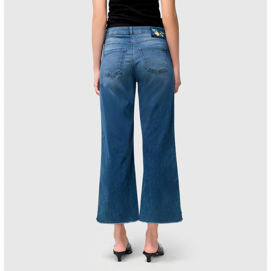MAC Dream Wide Cropped Jeans  