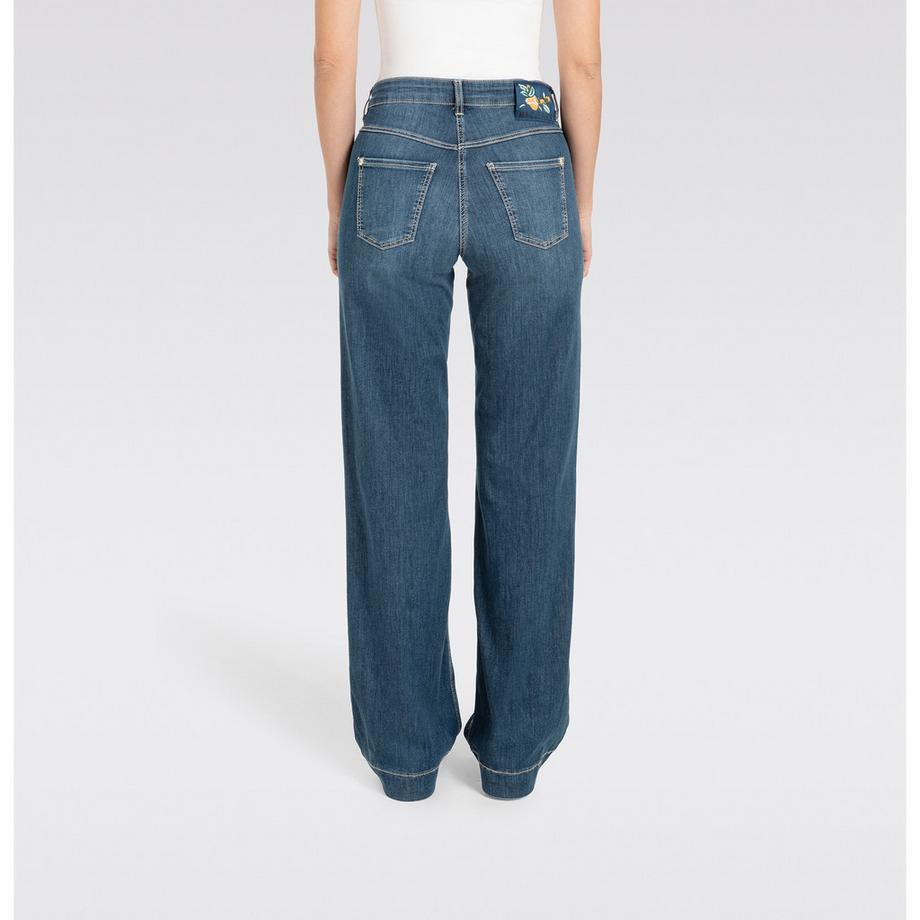 MAC Dream Wide Leg Flared Jeans  