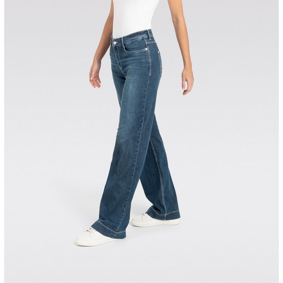 MAC Dream Wide Leg Flared Jeans  
