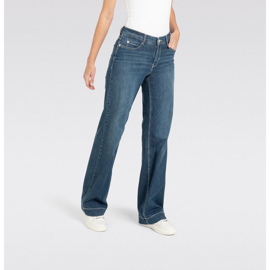 MAC Dream Wide Leg Flared Jeans  