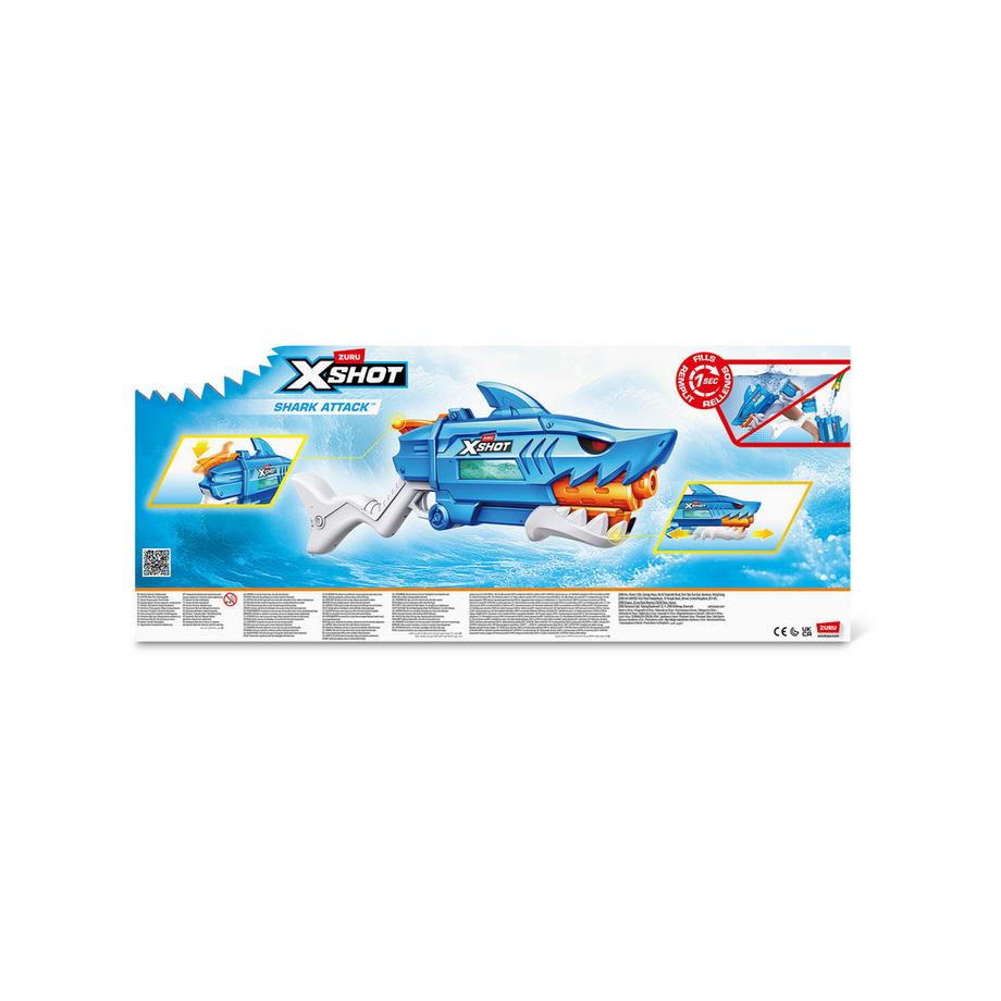 XSHOT  Shark-Attack Fast-Fill Wasserblaster 