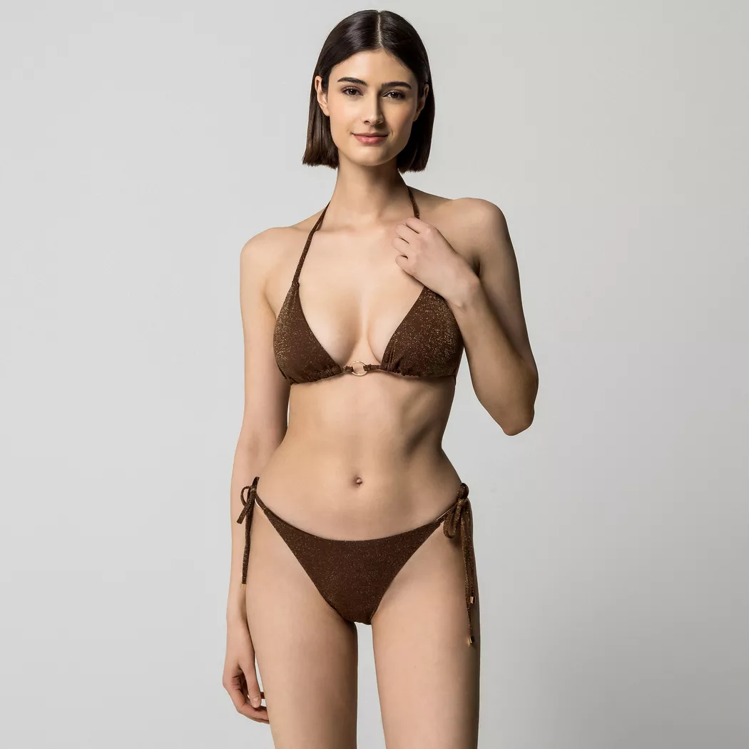 Manor Woman - Bikini Hose, für Damen, Cognac, Größe XS
