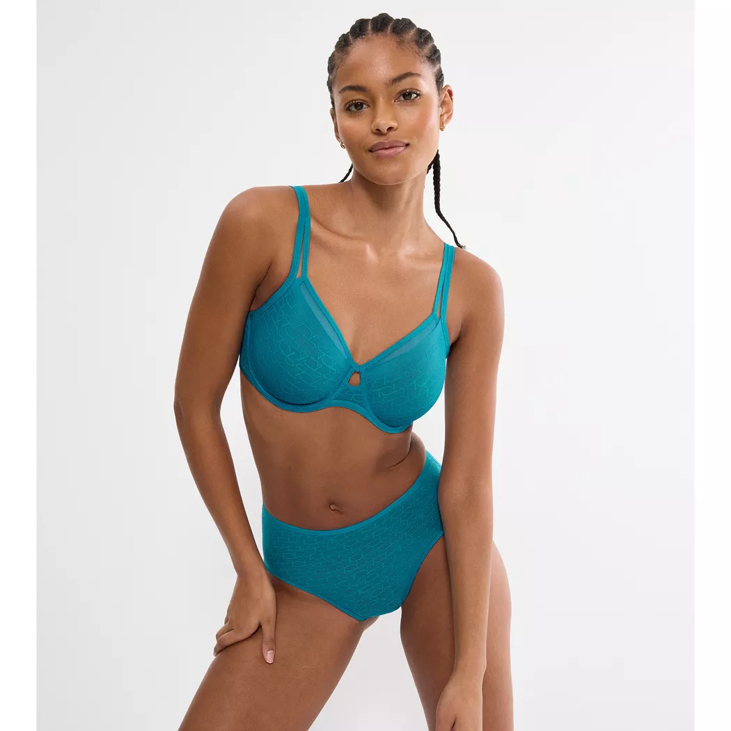 Triumph - Bügel-BH, wattiert, für Damen, Blau Größe 90E