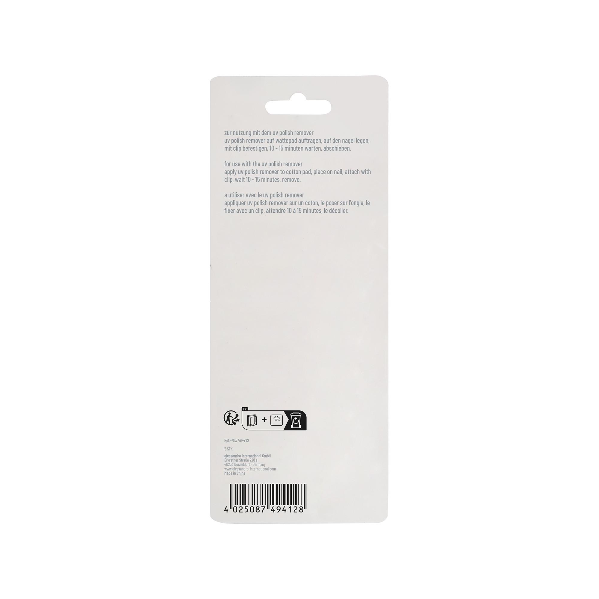 alessandro  Striplac UV Polish Remover Clips 