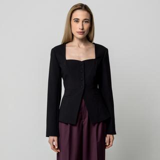 Gina Tricot Blazer cintré à col revers  