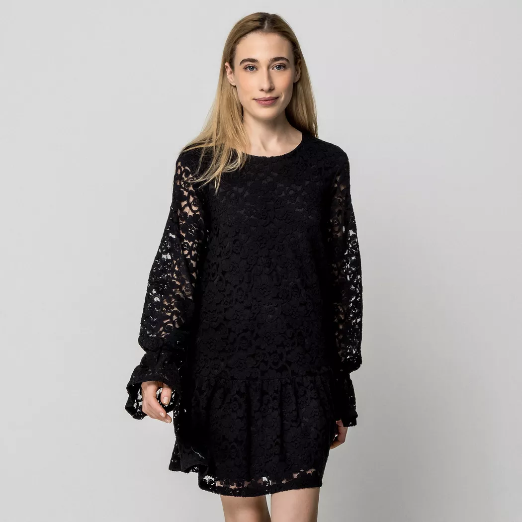 Gina Tricot - Kleid, für Damen, Black, Größe XS 2