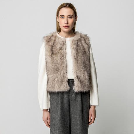 Gina Tricot Giacca in pelliccia sintetica  