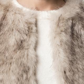 Gina Tricot Giacca in pelliccia sintetica  