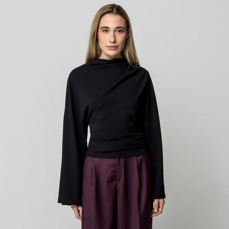 Gina Tricot Top Col Roulé Manches Longues  