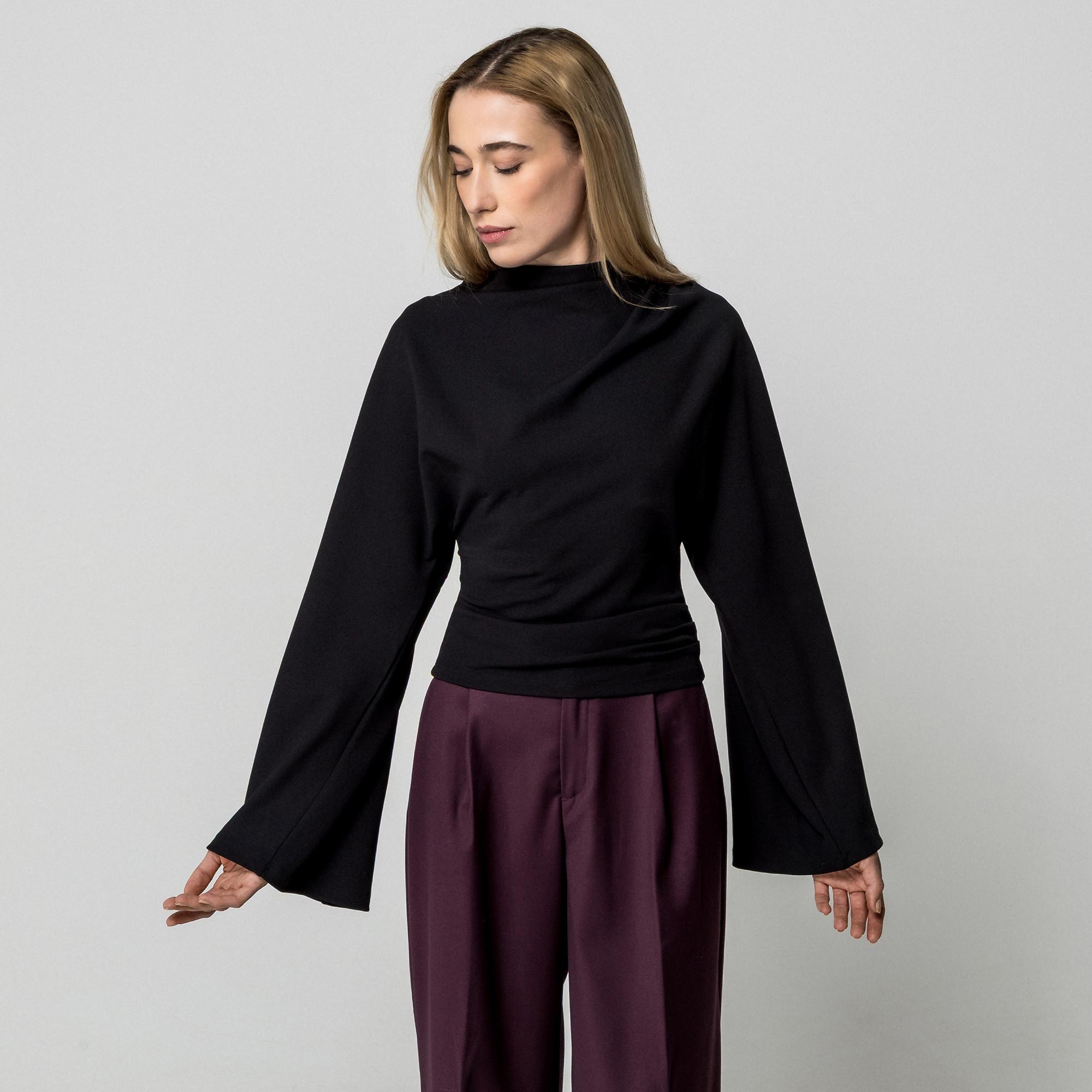 Gina Tricot Top Col Roulé Manches Longues  