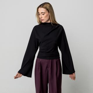 Gina Tricot Top Col Roulé Manches Longues  