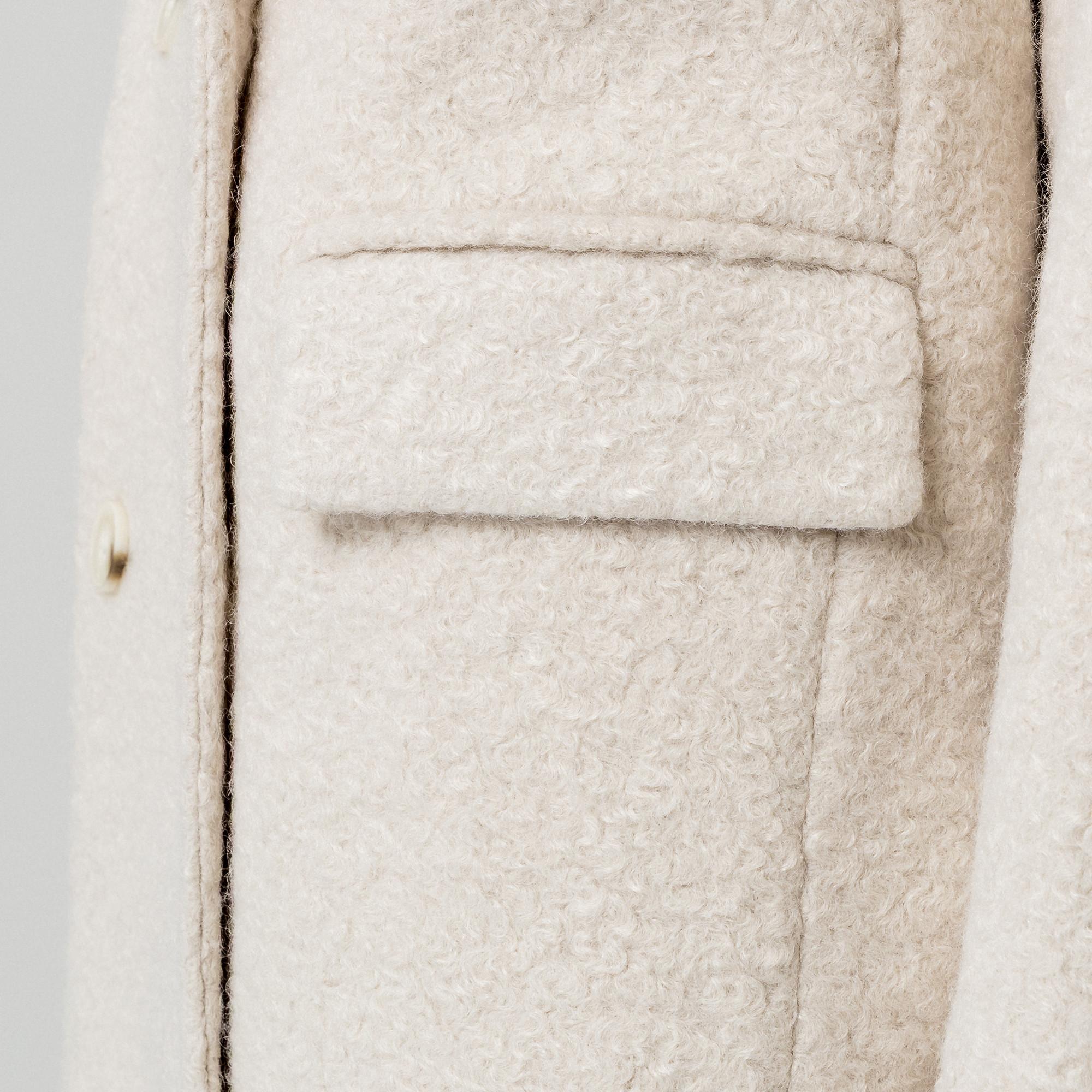 Gina Tricot Zweireihiger langer Mantel  