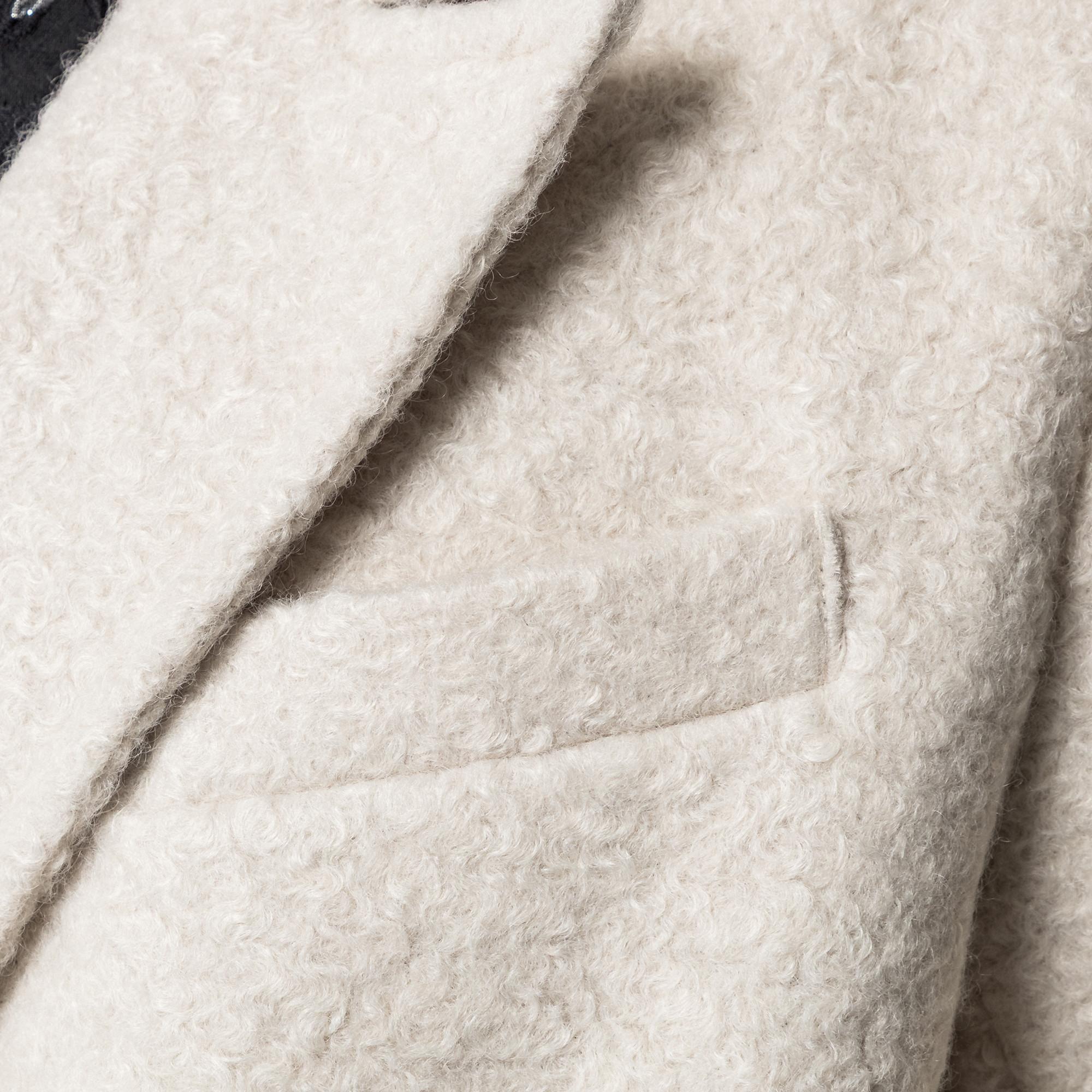 Gina Tricot Zweireihiger langer Mantel  