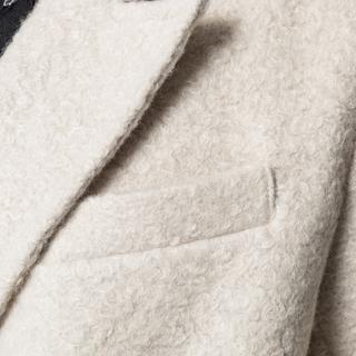 Gina Tricot Zweireihiger langer Mantel  