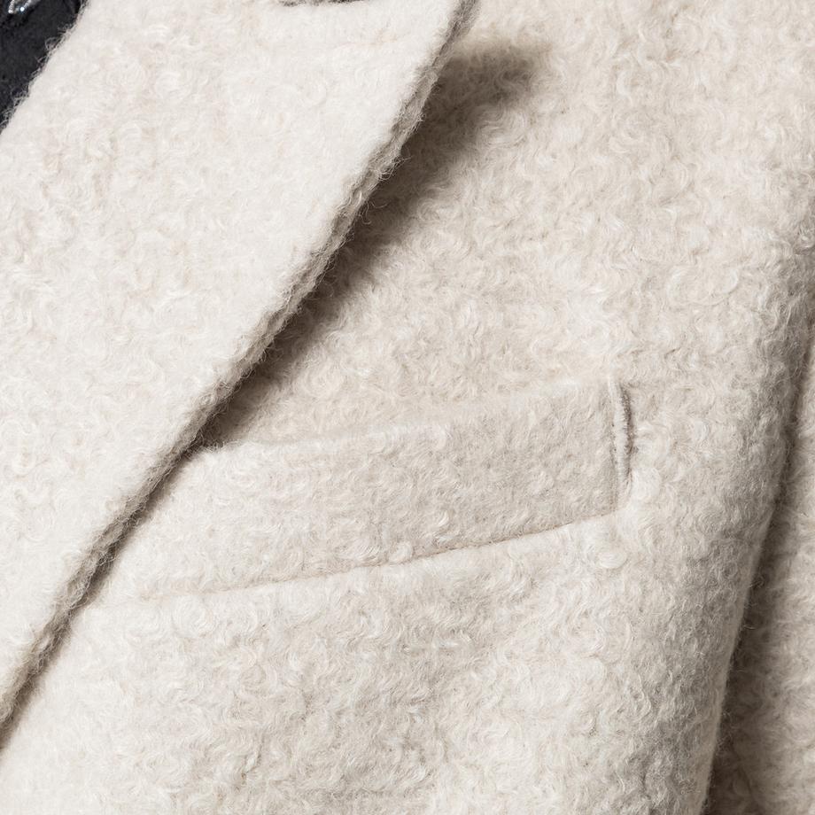 Gina Tricot Manteau long à double boutonnage  