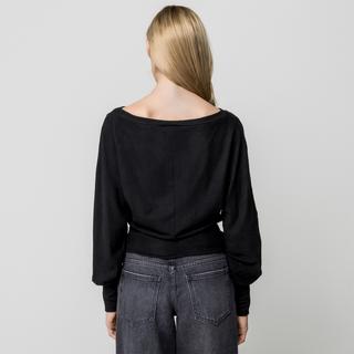 Gina Tricot Pullover Encolure Bateau Coupe Droite  