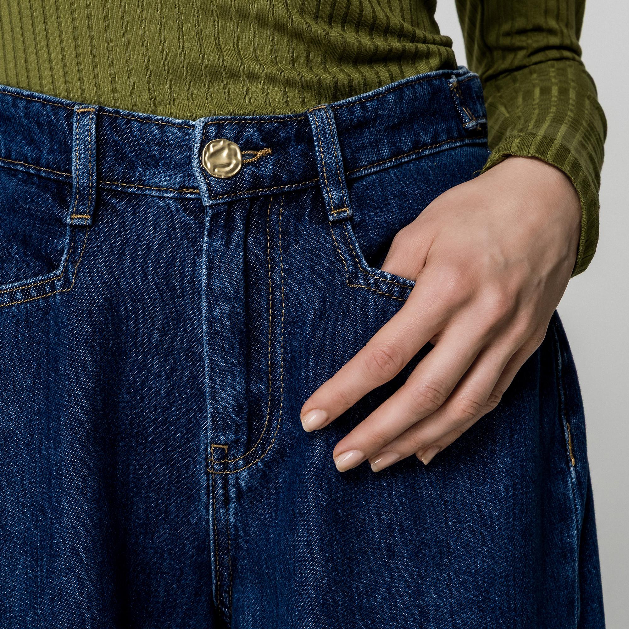 Gina Tricot Jean Large Taille Haute  