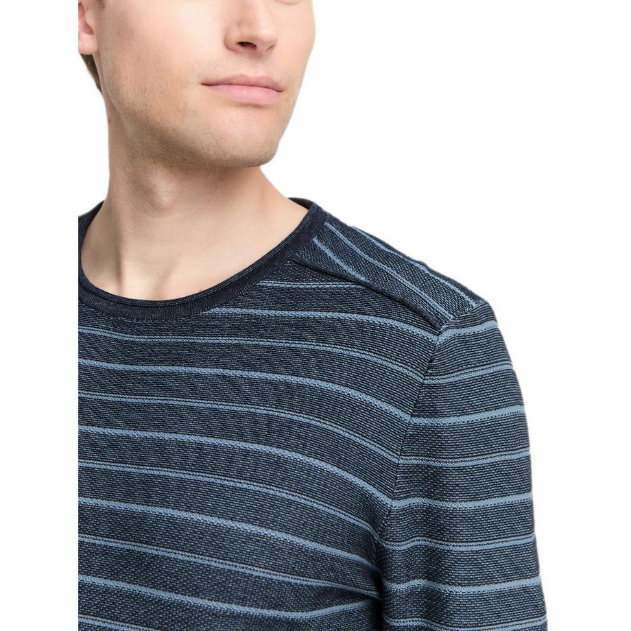 TOM TAILOR Pullover a Maniche Lunghe a Righe  