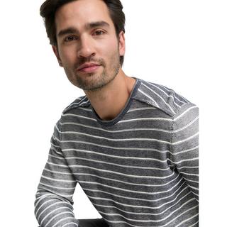 TOM TAILOR Maglione a Maniche Lunghe a Righe  