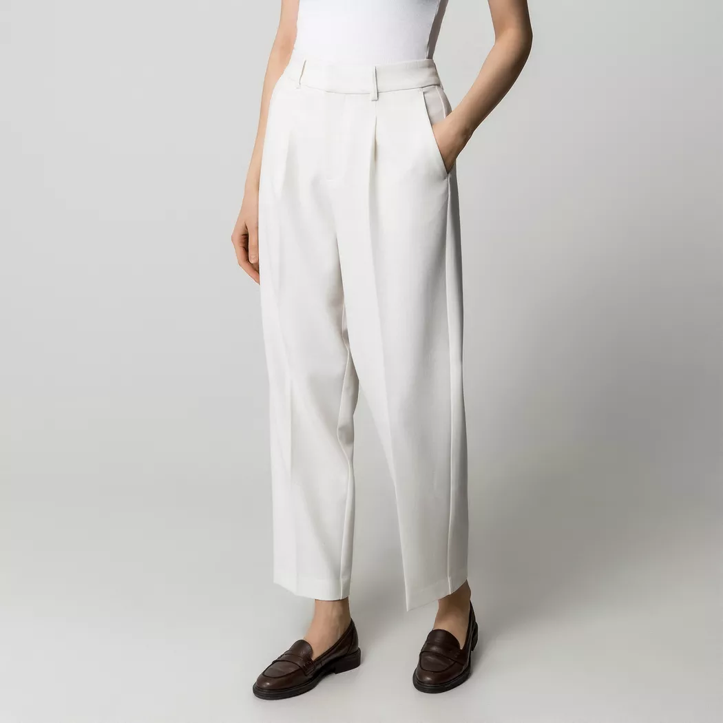 Manor Woman - Hose, für Damen, Ecru Größe 36