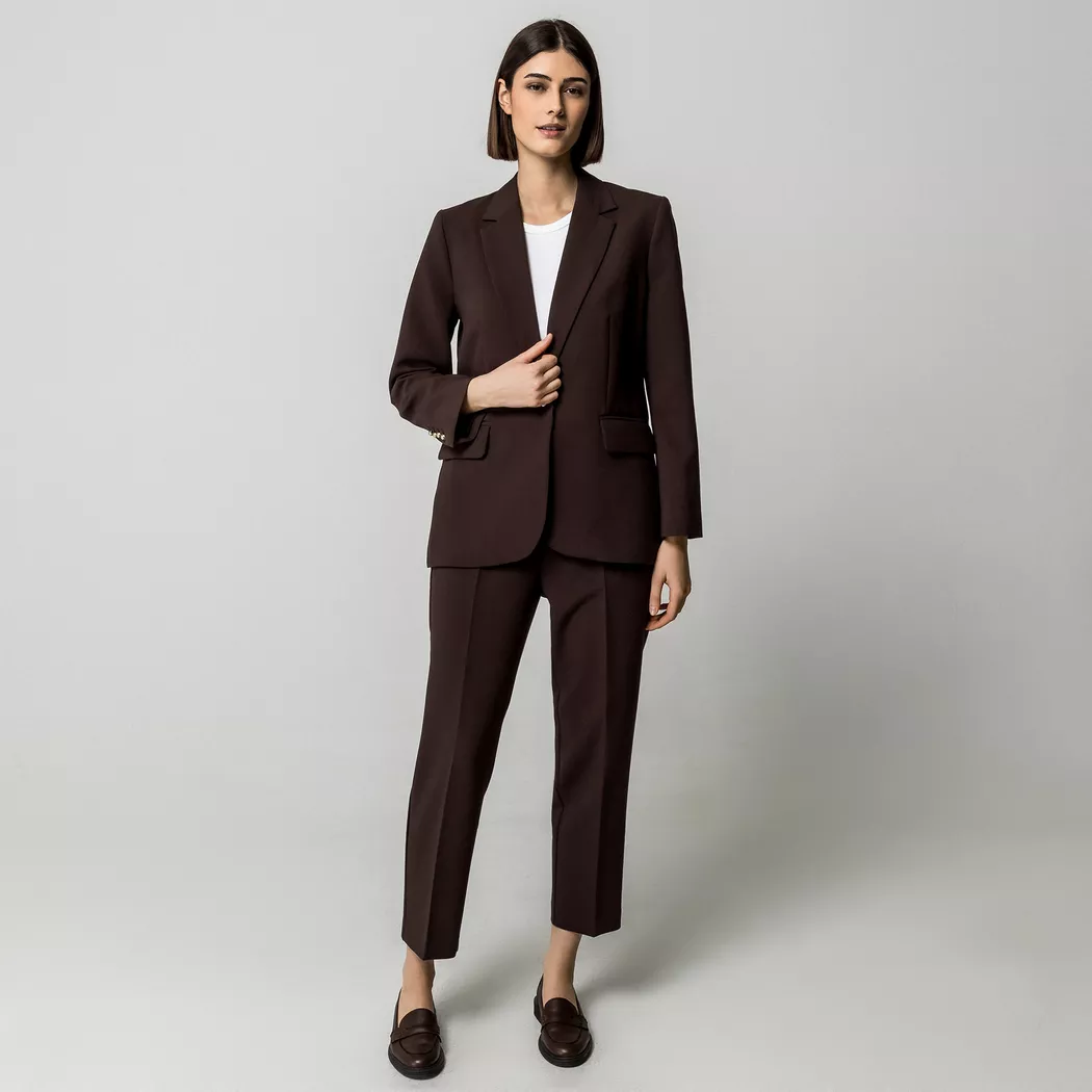 Manor Woman - Blazer, für Damen, Braun, Größe 44